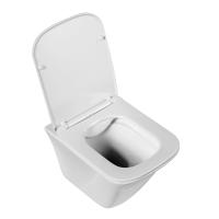Чаша унитаза подвесного безободкового с креплением 500х340х405 BB052CHR BelBagno