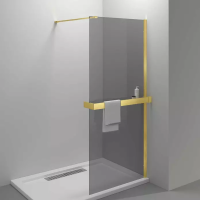 Стекло для душевой перегородки Walk-In VSG-4HR100CG тонированное, , шт Vincea