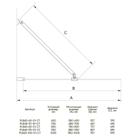 Шторка на ванну 700x1500 PL84B-70-01-C7 цвет профиля Чёрный матовый стекло Прозрачное Veconi Шторка на ванну 700x1500 PL84B-70-01-C7 цвет профиля Чёрный матовый стекло Прозрачное Veconi