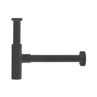 Сифон для раковины  CZR-B-SMT-NOP Чёрный матовый   Cezares