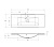 Раковина из искусственного мрамора BB1100/450-LV-MR-PR BelBagno
